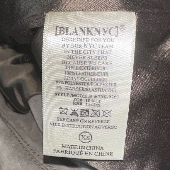 BLANKNYC Gray Suede Moto Jacket Size XS - Picture 10 of 10
